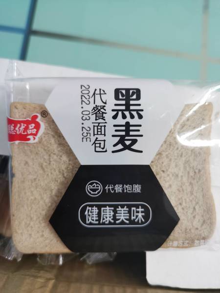 子聪优品 黑麦吐司面包500g+-30g