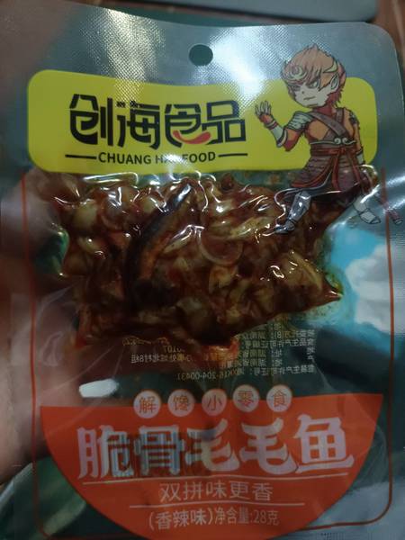 刨海食品 湖南创海食品脆骨毛毛鱼