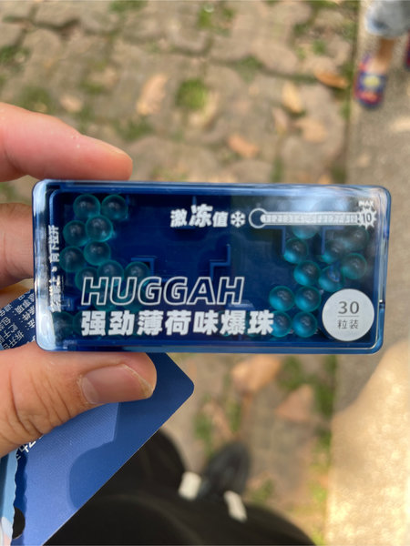 HUGGAH呼嘎啵咔 呼嘎啵咔强劲薄荷味爆珠