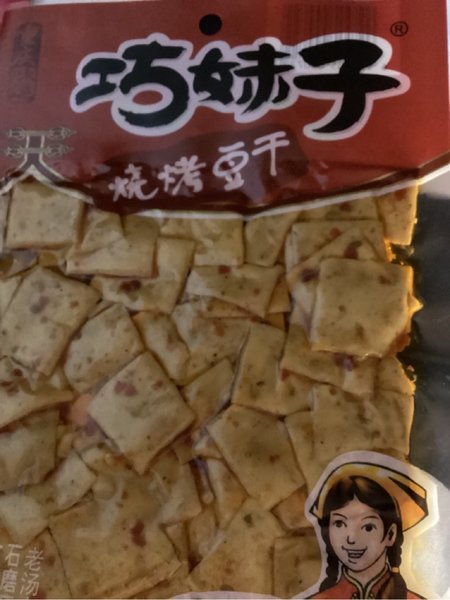 巧妹子 90克烧烤味豆干