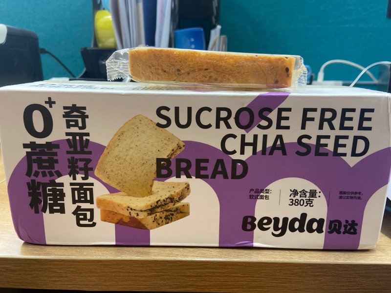 Beyda贝达 0+蔗糖奇亚籽面包