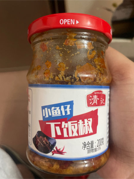 清记 小鱼仔下饭椒200g