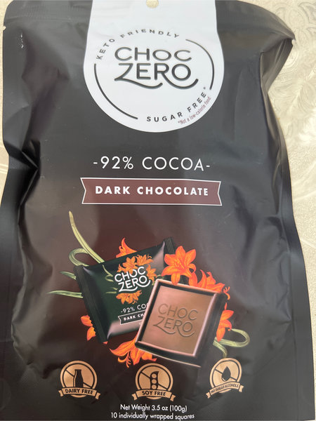 CHOCZERO <em>92%</em><em>黑</em><em>巧<em>克力</em></em>