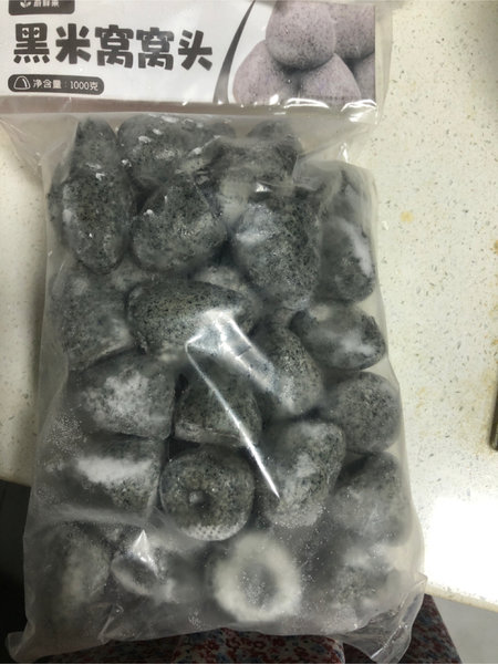 蔚鲜来 黑米窝窝头1000g