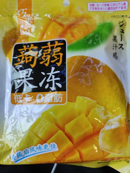 巧遇心 72g蒟蒻果冻(新版)芒果味