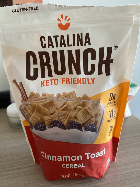 catalina snacks 肉桂吐司生酮麦片