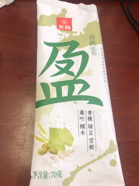 光明 谷风系列桑茶糯米绿豆雪糕