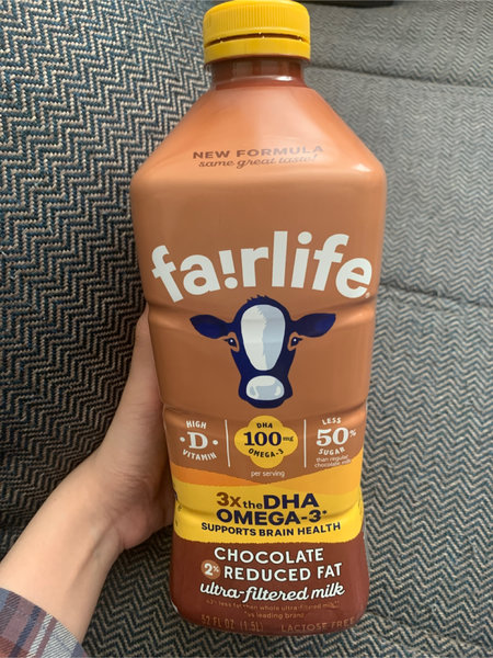 Fair life Chocolate2%ReducedFatUltra-FilteredMilk