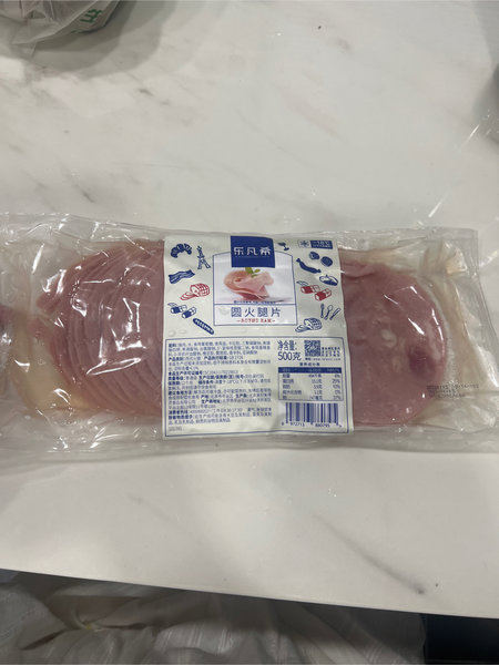 乐凡希 圆火腿片 冷冻