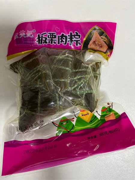 童芙纪 板栗肉粽