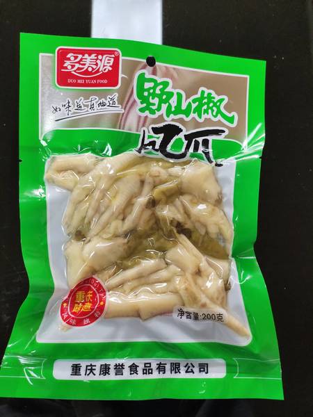 多美源 野山椒凤爪200g