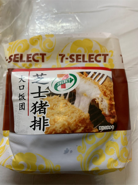 7select 芝士猪排饭团