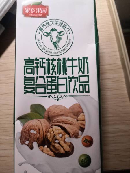 家乡果园 高钙核桃牛奶250ml