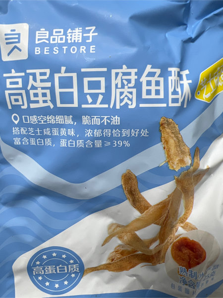 良品铺子 高蛋白豆腐鱼酥100g