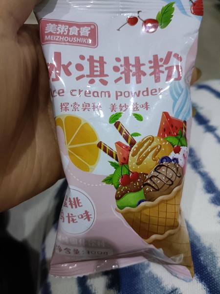 美粥食客 冰淇淋粉(蜜桃乌龙味)