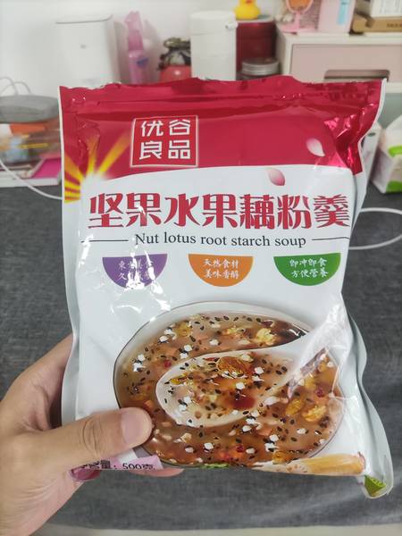 优谷良品 坚果水果藕粉羹