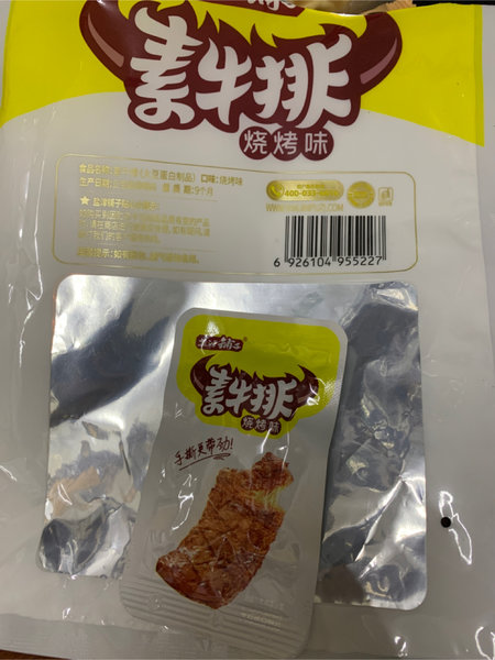 盐津铺子 180g素牛排(烧烤味)