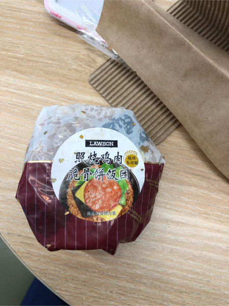 品牌未知 罗森鸡肉脆骨饭团