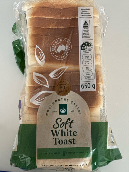 wws bakery softwhitetoast