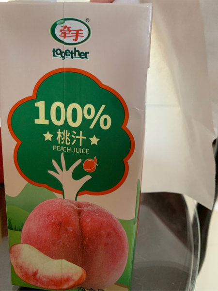 果汁 100%桃汁1L