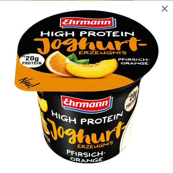 <em>Ehrmann</em> PfirsichOrangeJoghurt