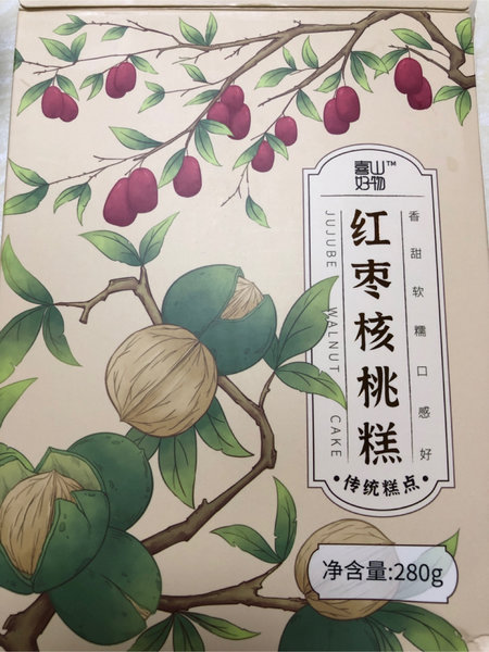 喜山好物 红枣核桃糕