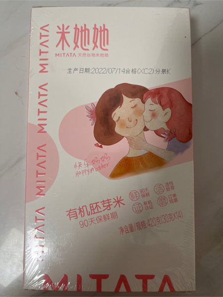 米她她 有机胚芽米420g