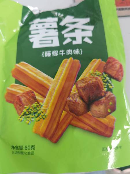 味了你 藤椒牛肉味薯条