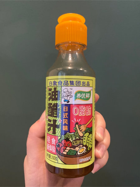 白象养优鲜 日式风味油醋汁调味料