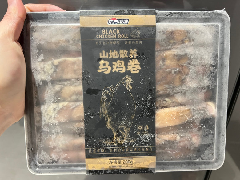 东方港湾 乌鸡卷200g