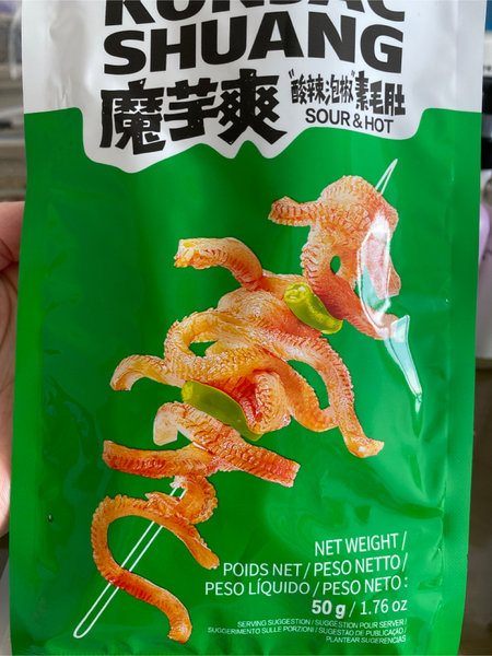 卫龙 50g魔芋爽酸辣味(通用版)