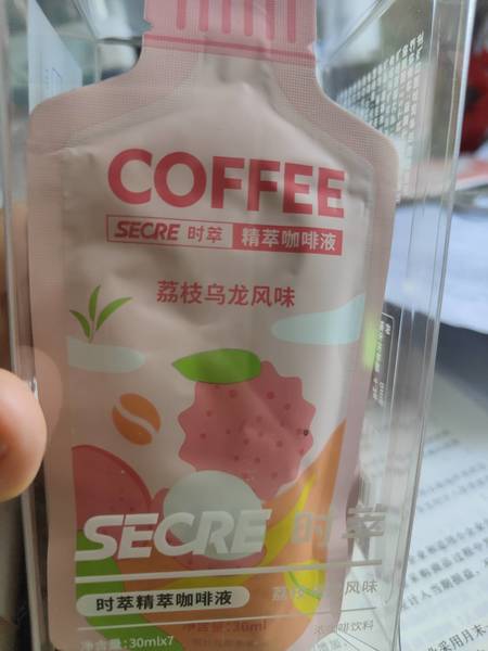 时萃 <em>SecreCoffee</em> 时萃精萃咖啡液(荔枝乌龙风味)