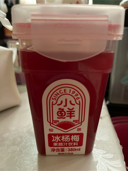 小鲜 380ml冰杨梅果蔬汁饮料