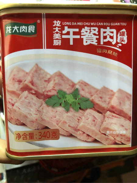 龙大肉食 龙大美厨午餐肉罐头 340g