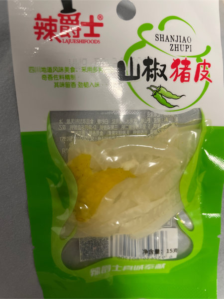 辣爵士 山椒猪皮15g