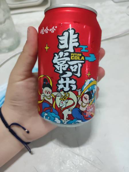 娃哈哈 普通矮罐装敦煌联名红罐 非常可乐碳酸饮料