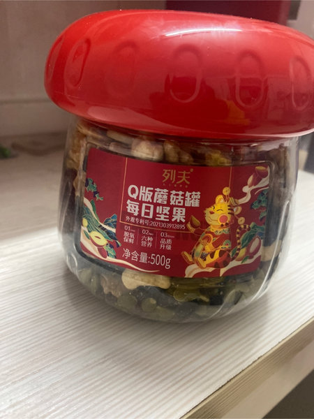 列夫 (Q版蘑菇罐)500克每日坚果