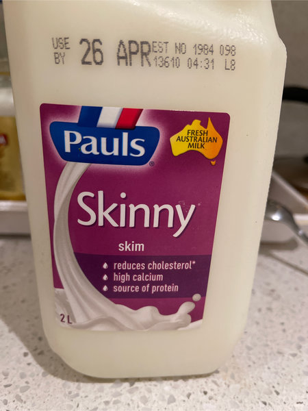 Pauls Skinnyskim牛奶