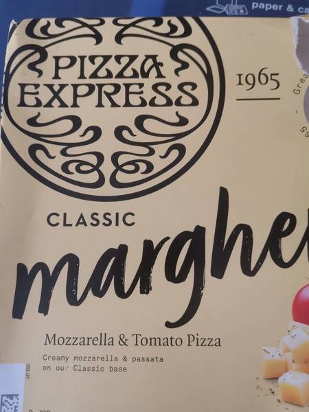 <em>pizza</em> express margherita