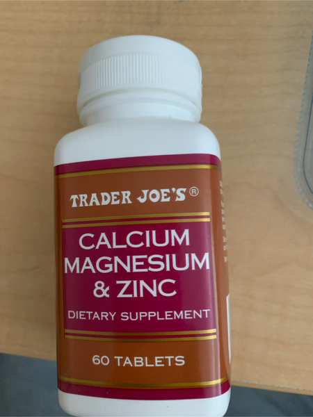 Trader Joe's calciummagnesiumandzinc