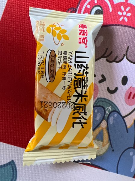 曼食客 山药薏米威化