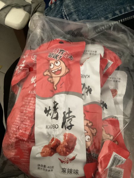 奇妙 40克麻辣味烤脖