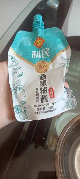 利民 150g立体袋藤椒辣酱