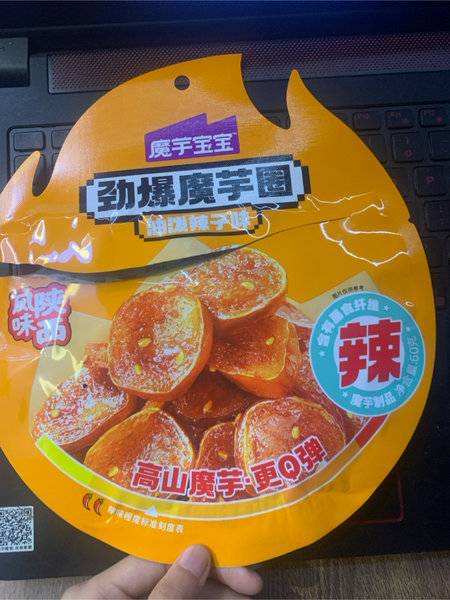 魔芋宝宝 劲爆魔芋圈【油泼辣子味】