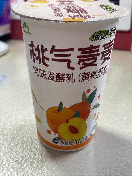 徐州绿健乳品饮料有限公司 桃气麦麦风味发酵乳