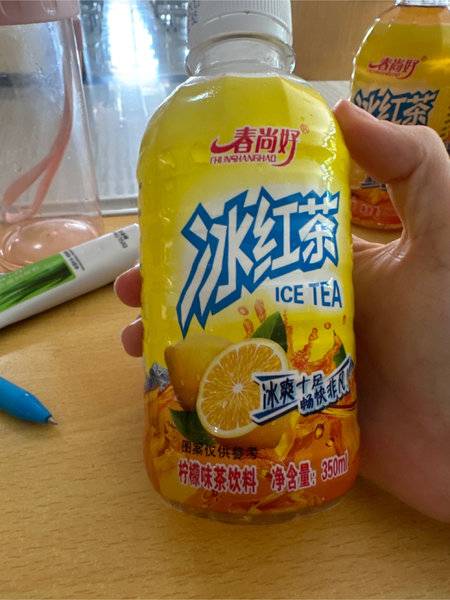 春尚好 冰红茶柠檬味茶饮料