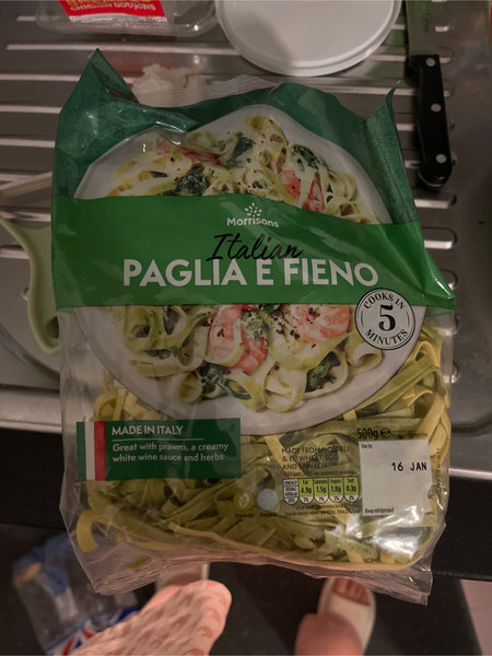 PAGLIA E FIENO 鸡蛋面