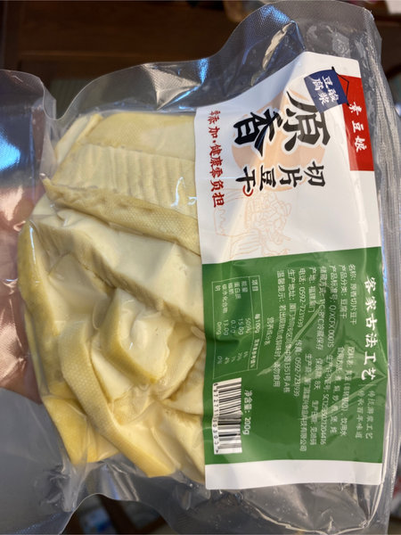 素豆娘 原香切片豆干