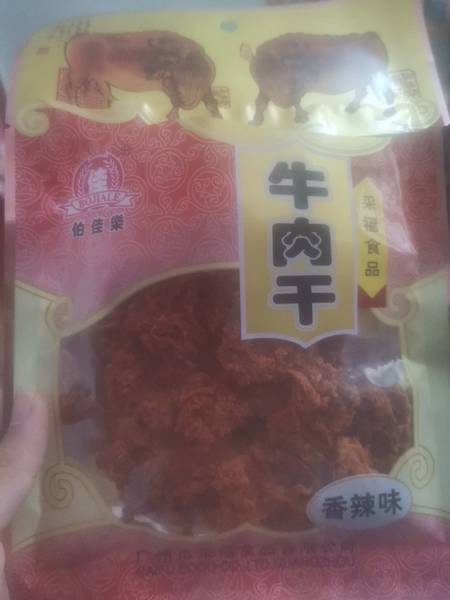 伯佳乐 香辣味牛肉干