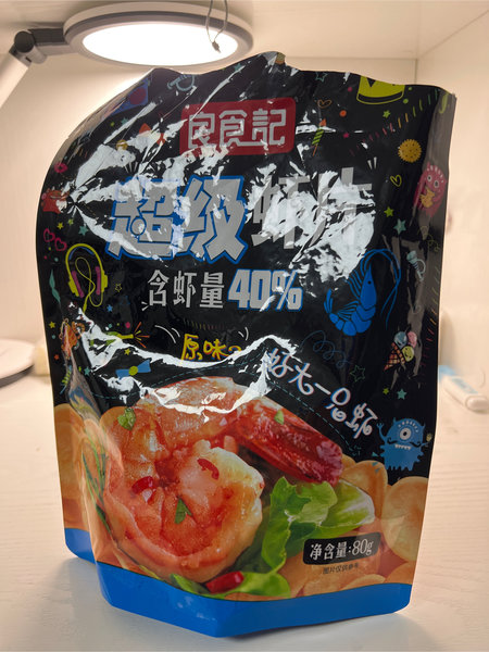 良食记 超级虾片80g